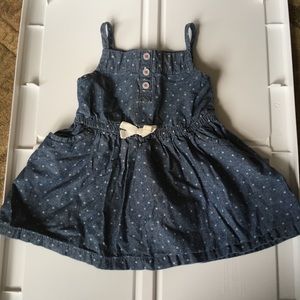 Carters spaghetti strap dress. Size 9M